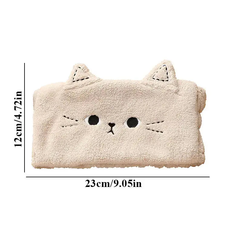 Plush Spa Headband - Soft Face Washing Hair Band for Skincare and Makeup Routine