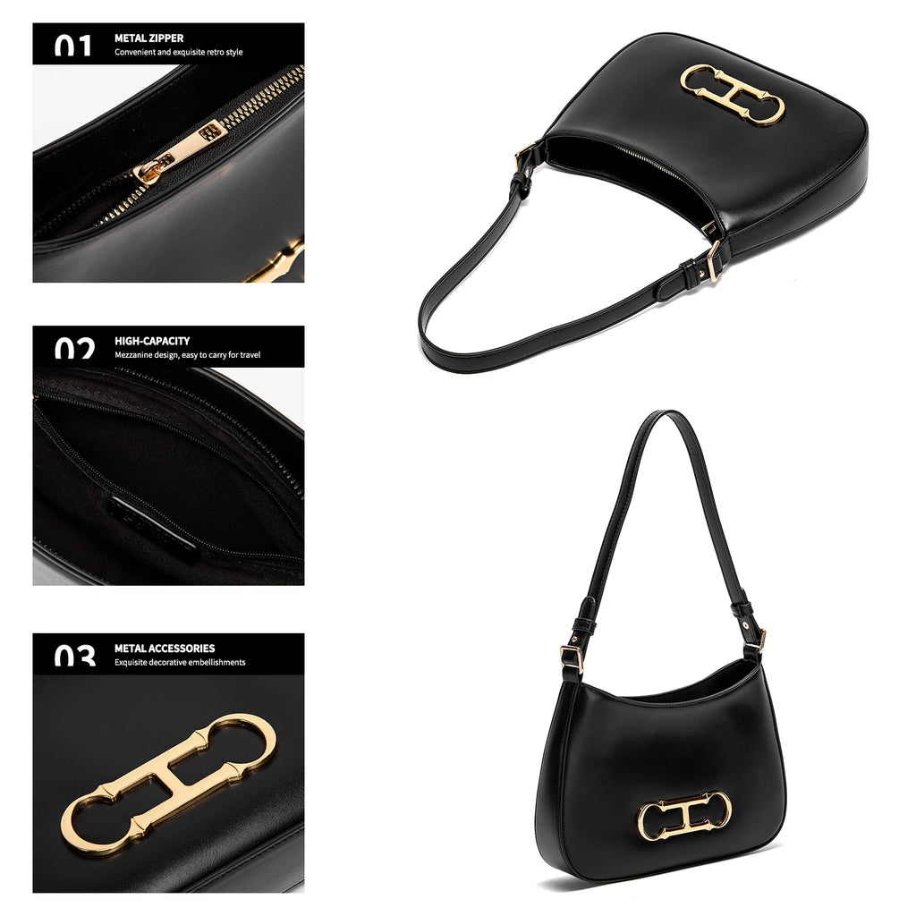 Classic Retro Shoulder Bag for Women