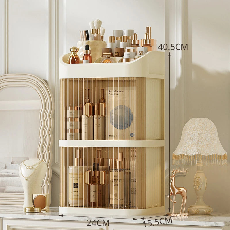 Large Capacity Makeup Storage Organizer with Drawers
