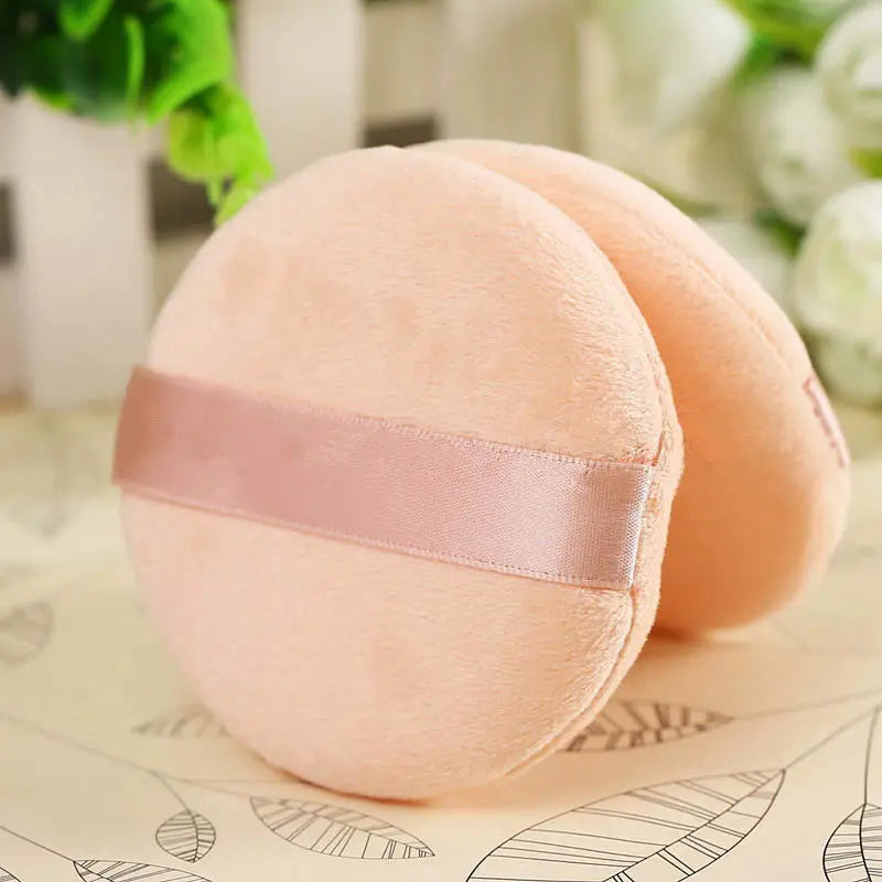 Soft Makeup Puff Set - 5 Pack Round Foundation Powder Applicators