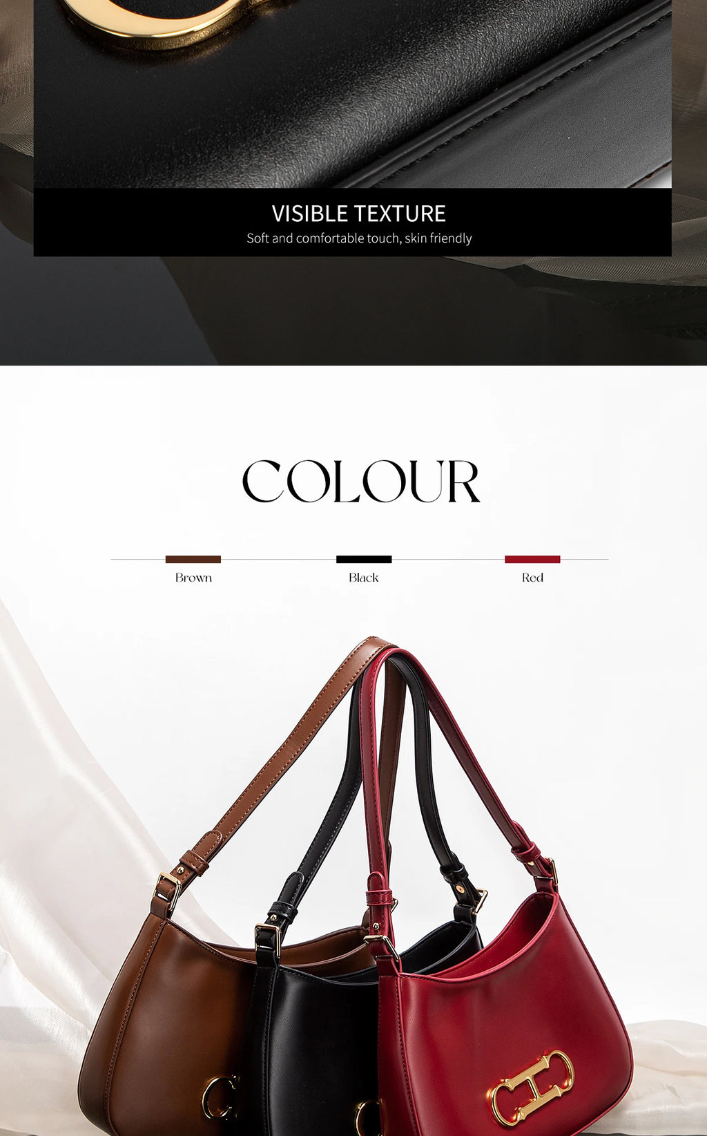 Classic Retro Shoulder Bag for Women