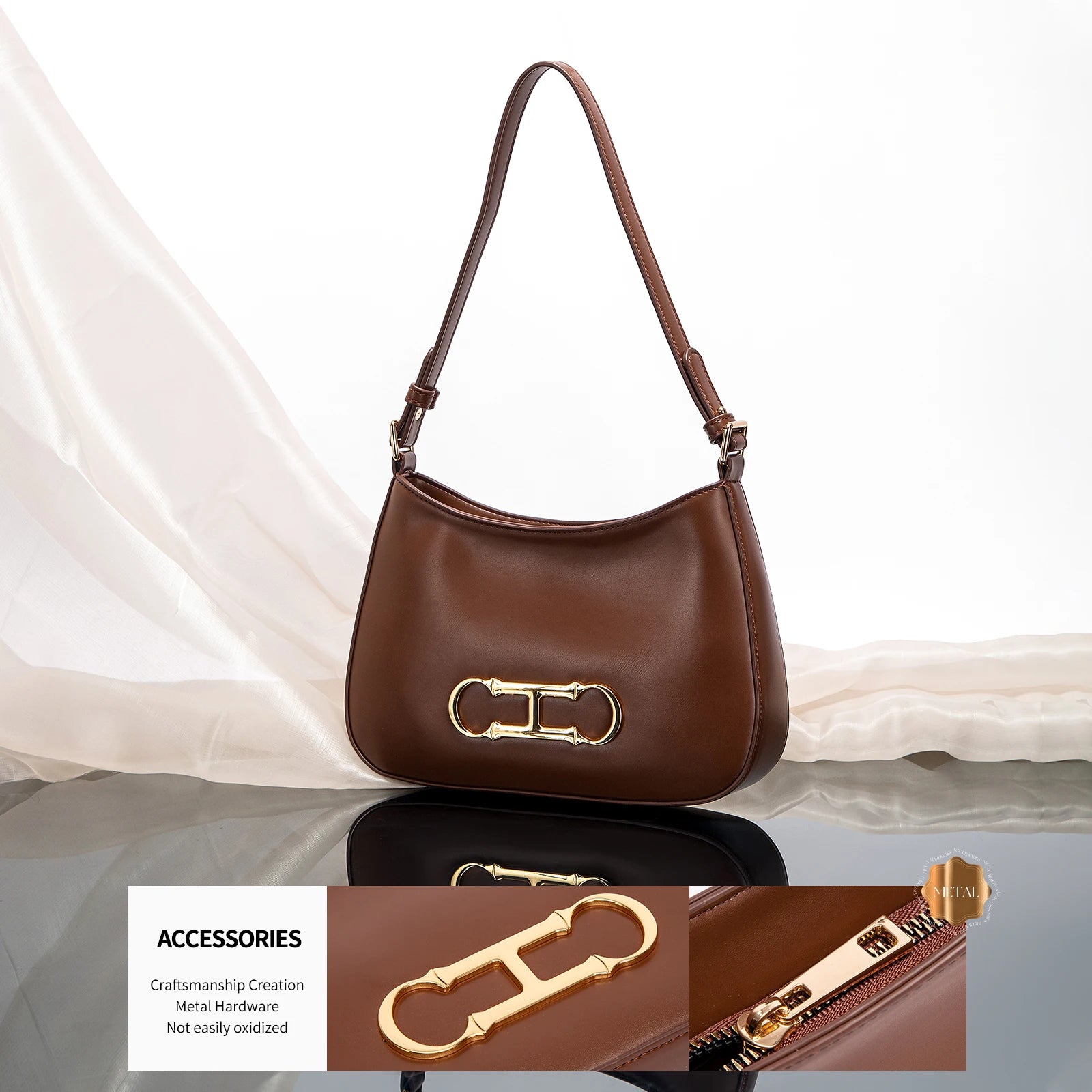 Classic Retro Shoulder Bag for Women