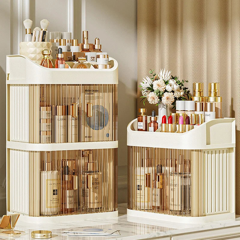 Large Capacity Makeup Storage Organizer with Drawers