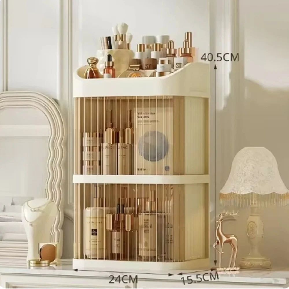 Large Capacity Makeup Storage Organizer with Drawers