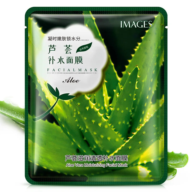 20Pcs Face Mask Sets Fresh Fruit Face Care Sheet Masks Hydrating Anti-aging Oil Control Acne Treatment Facial Mask Skin Care Set
