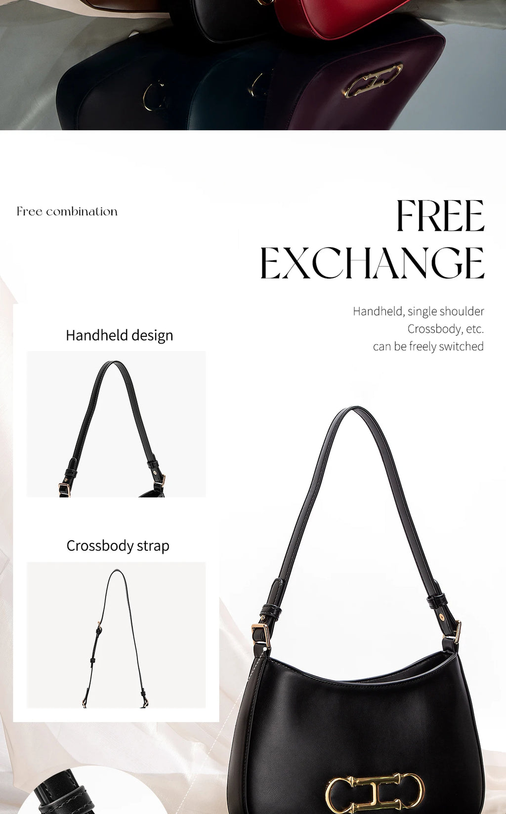Classic Retro Shoulder Bag for Women