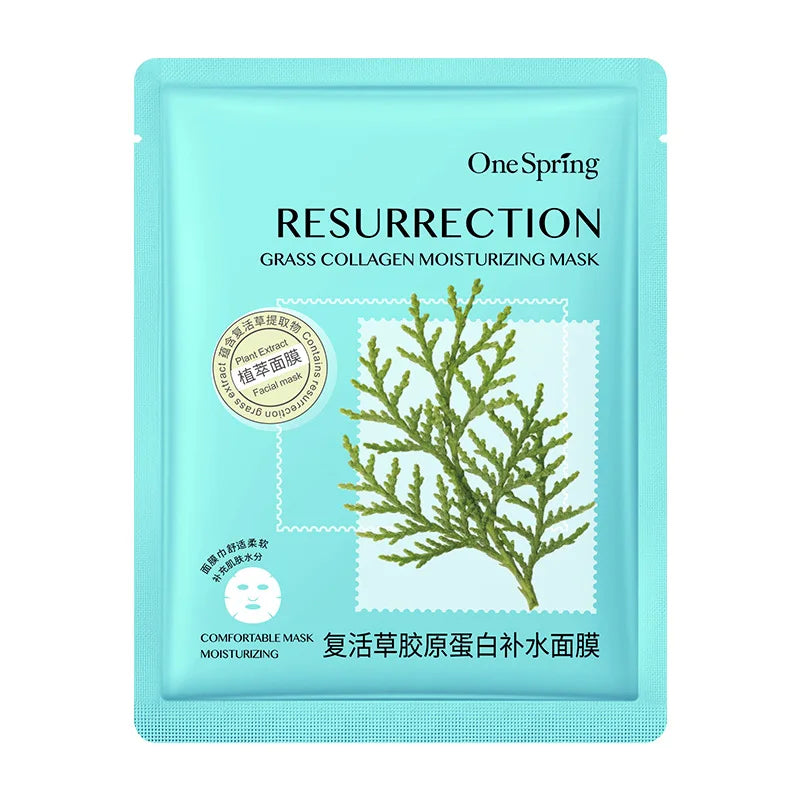 20Pcs Face Mask Sets Fresh Fruit Face Care Sheet Masks Hydrating Anti-aging Oil Control Acne Treatment Facial Mask Skin Care Set