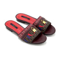 CH High Quality Metal Lock Monogram Print Women's Low Heeled Slippers Delicate and Versatile Women's Fashion Slippers