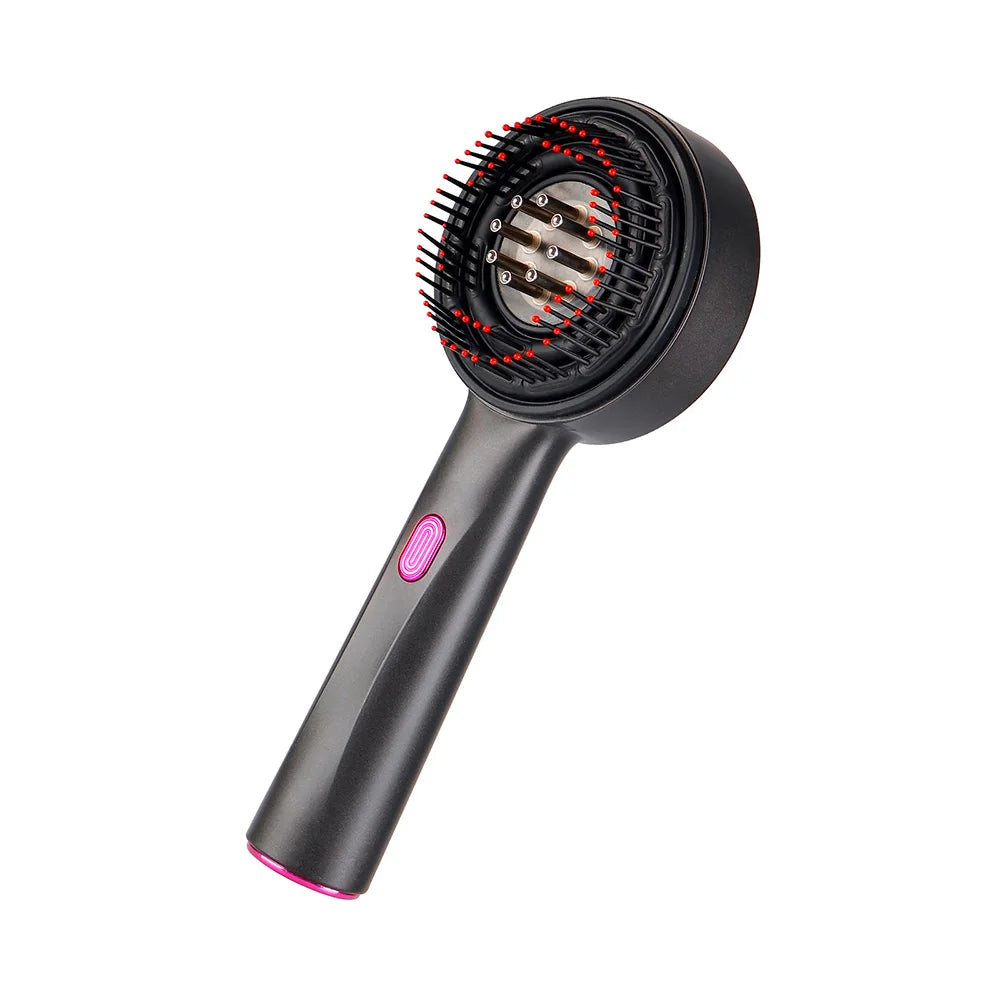 Electric Massage Comb Vibration Red Light Therapy Hair Growth Massage Scalp Massage Brush Anti Hair Loss Liquid Oil Applicator