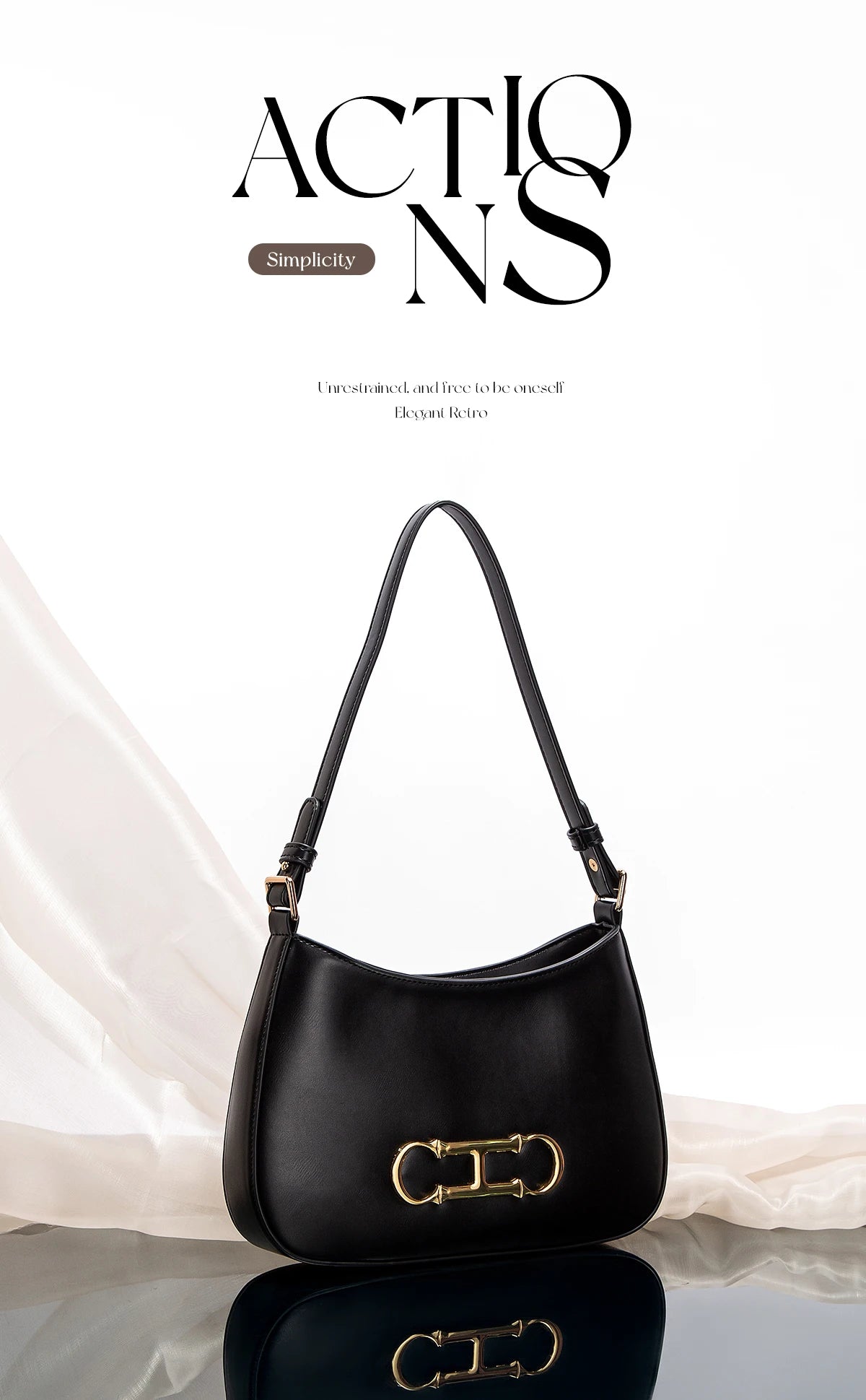 Classic Retro Shoulder Bag for Women