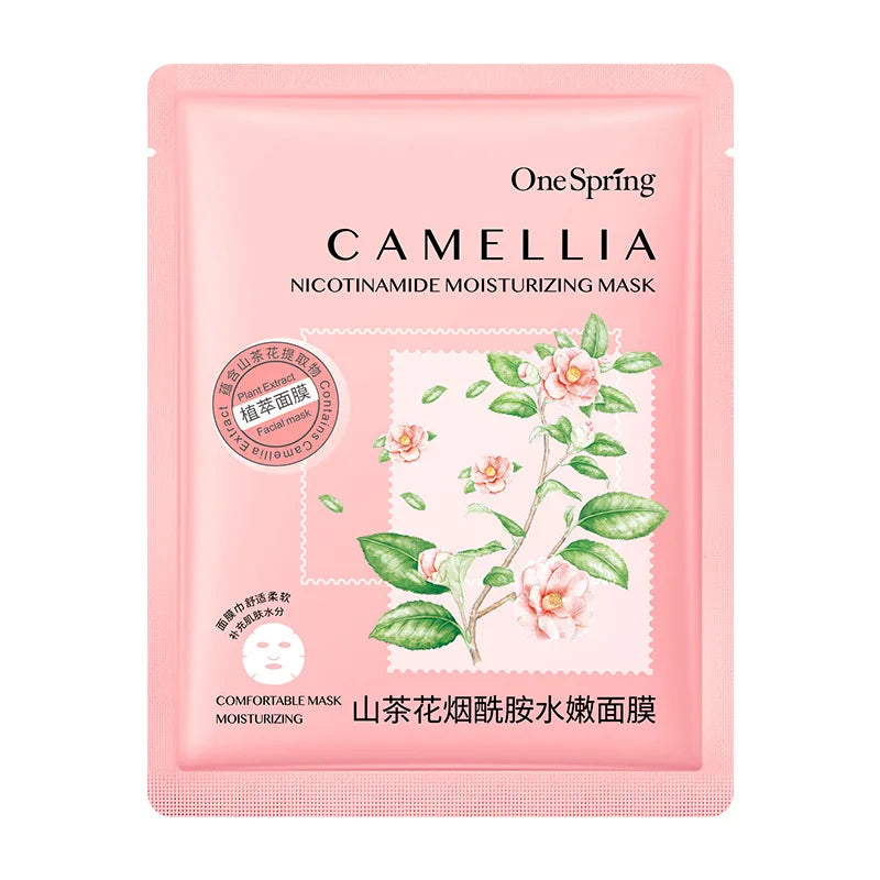 20Pcs Face Mask Sets Fresh Fruit Face Care Sheet Masks Hydrating Anti-aging Oil Control Acne Treatment Facial Mask Skin Care Set
