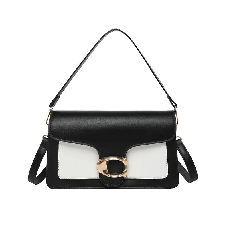 Niche Luxury Solid-Color Tote Bag 2026 New Arrival Fashionable Vintage Versatile Minimalist Crossbody Square Bag